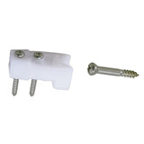 Perko Door Catches White Nylon/Stainless Pair