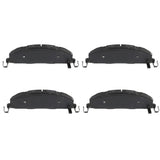 ECCPP D1400-8508 Rear Semi Metallic Disc Brake Pad Set - Fit For Dodge Ram 2500 2009-2010, 3500 2009-2010, 1500 2012, 2500 2011-