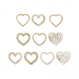 Calandis? 4Xdecor Frame Scrapbooking Paper Craft Supplies For Card Making Planner Diary Heart | Scrapbooking Stickers | Scrapboo