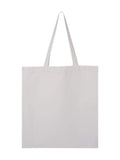 Q-Tees Promotional Tote One Size White