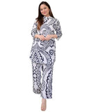 Gosriki Women'S Cotton Blend Printed Ethnic Co-Ord Set (Qurom White-Gs_Xxl_White_Xx-Large),White,2,B0D4VM4NTV