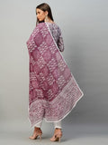 Gosriki Women'S Rayon Blend Anarkali Printed Kurta With Pant & Dupatta (Yutika Purple-Gs_S_Purple_Small),Purple,,B0CLH6CZNM