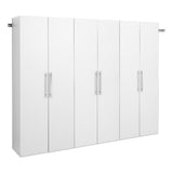 Prepac HangUps 90 Garage Cabinet, Bathroom Storage Cabinet Wall Mounted Ideal for Garage, Kitchen and Laundry Organization, Set