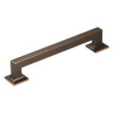 Hickory Hardware Studio Collection Appliance Pull 8 Inch Center to Center Oil-Rubbed Bronze Highlighted Finish