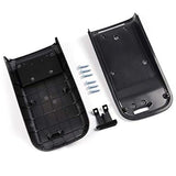 PIT66 Center Console Lid Armrest Cover with Latch & Screws Compatible with Chevy Trailblazer 2002-2009 Envoy/Compatible with Old