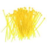 Fashionmyday 2X100 Pieces Nylon Self Locking Cable Zip Ties Wrap Cord Wire Strap Yellow | Business & Industrial | Fasteners & Ha