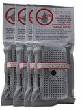 40 Gram Silica Gel Desiccant Dehumidifier 4x2x1/2, 4 pack