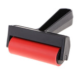 Merishopp 4Inch Rubber Brayer Roller For Printmaking, Great For Gluing Application, Wallpapers, Scrapbooks, Construction, Print