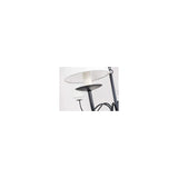 Living District Eclipse 6 Light Black And White Shade Chandelier