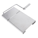 CALANDIS Stainless Steel Soap Mold Cutter Soap Making Cutting Tool Candle Loaf Cutter