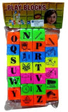 pmw MINI Plastic Learning Alphabet Block for Kids, Educational Toy