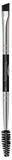 Aesthetica Pro Series Double Ended Eyebrow Brush & Spoolie - Angled Brow Brush for Precision Application & Blending of Eye Brow