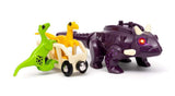 BRIO World - 36082 Dinosaur Attack Set | Train & Dinosaur-Themed Playset for Kids Aged 3 Years Up