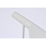 Living District Modern Home Decorative Juniper 1 Light White Table Lamp