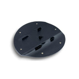 JSD Billet Aluminum Fuel Door for Ford Mustang 2015-2023, Black Anodized