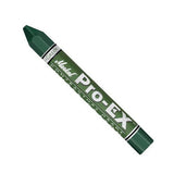 Markal 80386 ProEx Extruded Clay Based Crayon, 1/2 Hex, 45/8 Length, Green (Pack of 12)