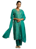 Libas Women'S Organza Kurta Set (49320