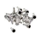 ATORSE 2x20 Pieces Cone Shape Beads Cap Tassel End Cap Jewelry Making Findings 22mm