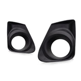 For Toyota Corolla Fog Light Bumper Cover 2011 2012 2013 Driver and Passenger Side Pair Black Housing For TO1038139, TO1039139 |
