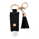 Calandis 2X30Ml Empty Bottle Refillable Hands Sanitizer Keychain Holder Pouch Black | Key Chains Rings & Cases | I2