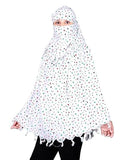 Hibmbacti Cotton Female Long Scarf For Women And Girls Cum Mask Universal Size/Usable For Vehicle Driver For Sunlight Uv Protect