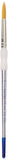 ROYAL BRUSH Royal & Langnickel SoftGrip Round, Gold Taklon, Size 10 Paintbrush