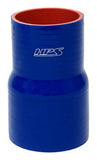 HPS HTSR300500L6BLUE High Temp 4ply Reinforced Silicone Reducer Coupler Hose, 30 PSI Maximum Pressure, 6 Length, 3 > 5 I