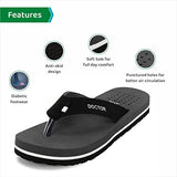 Ortho Joy Extra Soft Doctor Ortho Slippers For Men,Grey,13,B09S9YG2B8