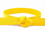 Ranac Karate Belt, Taekwondo Judo Solid Rank Karate Martial Arts Belts, Professional Belts Taekwondo Tapes (Yellow)