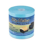 Zip Notes Sticky Notes Dispenser Refill, Robins Egg Blue Color, Sticky Notes On A Roll, Fits Zip Notes Dispenser Holder, Used fo