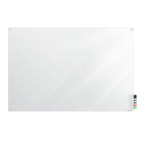 2x3 Harmony Frosted Glass Board Square Corners 4 Markers and Eraser