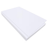 Jtnohx Felt for Crafts, 16 Pcs Felt Fabric, 7 11.3 Stiff Felt Sheets, Craft Felt Square for Sewing (White)