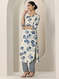 Libas Women'S Viscose Rayon Kurta Sets (400133O_Blue_M)