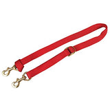 Weaver Leather Deluxe Nylon Tiedown Strap (Red, 1x40 Adjustable) 354005RD
