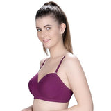 Trylo Riza Bareneck 34 Megenta B - Cup,MEGENTA,34,B09GNHDDTZ