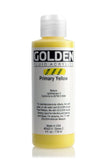 Golden Fluid Acrylics Primary Yellow 4 oz Bottle