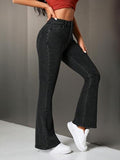 Toplot Jeans For Women || Bootcut Jeans || Regular Pant Baggy High Waist (Jeans-5155-Grey-30),Grey,30,B0DB8JRNWL