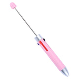Enakshi Beadable Pens Multicolor Bead Ballpoint Pen for Journaling Taking Notes Draw Pink|Collectibles | Pens & Writing Instrume