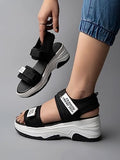 Shoetopia Girls Jojo Black Sandal - 7 Uk (Girls-Jojo-Black),Black,7,B0CQK56FTP