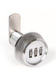 CCL Security Products 39022 3Dial Cam Lock, 1,000 Possible Combinations, 1Pack, 15/16 Inch Length, Black