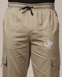 Toplot Cotton Multi-Pocket Cargo Pant For Men (Men-Up-Cargo-5178-Gold-40),Gold,40,B0D2NXC259