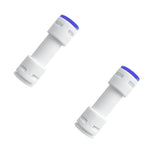 ESHIONG 3/8 Push to Connect One Way Check Valve for Reverse Osmosis Water Filter,NSF Certified Plastic Quick Connect RO Fittings