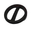 Greengrow Dark Brown Round Wood Buckle For Belt, Handbag And Fashion Accessories, Suitable For Most Styles Silk Scarves, Tee Shi