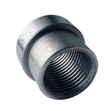Steel 1/2 NPT Weld On Stepped Bung Female Nut Threaded Weldable .5 in. NPT for Automotive, Industrial, Plumbing, Barbecue Themom