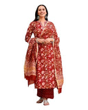 FABNEX Cotton Blend Kurta Set For Women | Women Kurta | Women Kurta Sets Kurtis | Women Kurta Pant Set | Women Kurta Pant Set Wo