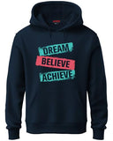 Adro Men'S Cotton Neck Hooded Sweatshirt (H21-M-Dba-Nb_Navy_S)