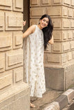 Anni Designer Women'S Rayon Viscose A-Line Printed Kurta With Pant (Balari Cream_Xl_Cream_X-Large),Cream,XL,Rayon,A-Line,
