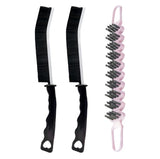 Crevice Cleaning Brush Hard Bristle Grout Brush Scrub Brush Toilet Brush Cleaning Tools Cleaning Supplies for Household Use Bath