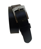 Justin Dustin MenS Genuine Leather Belt, Black, Extra Large Plus Size, Formal Business Style, Long Extended Length,Width 1.5 In