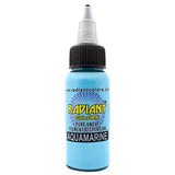 Radiant Colors Tattoo Ink Professional Tattooing Inks Fluid Vegan Pigments 1/2 oz Half Ounce Aquamarine Blue